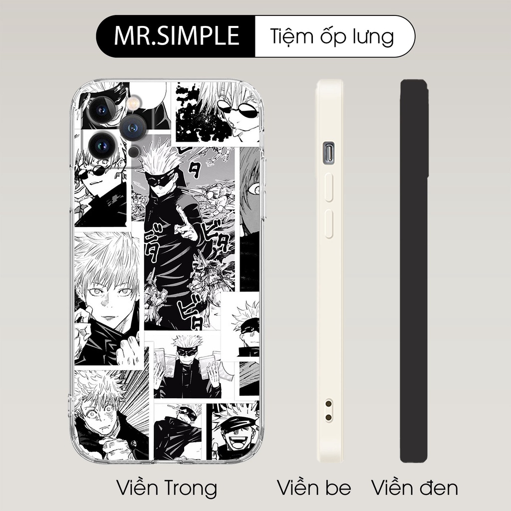 Ốp Lưng Gojo satoru collage hình vẽ truyện tranh cho Iphone 5 6 7 8 Plus 11  12 Pro Max X Xr PAP20210973 | Shopee Việt Nam