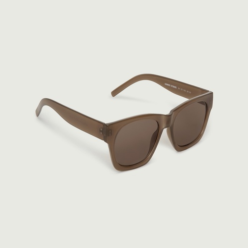 Kính Mát Sunnies Studios Gọng Vuông Wolf Taupe