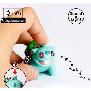 Móc Khóa LED Pokemon Rồng Lửa - Ếch - 0159