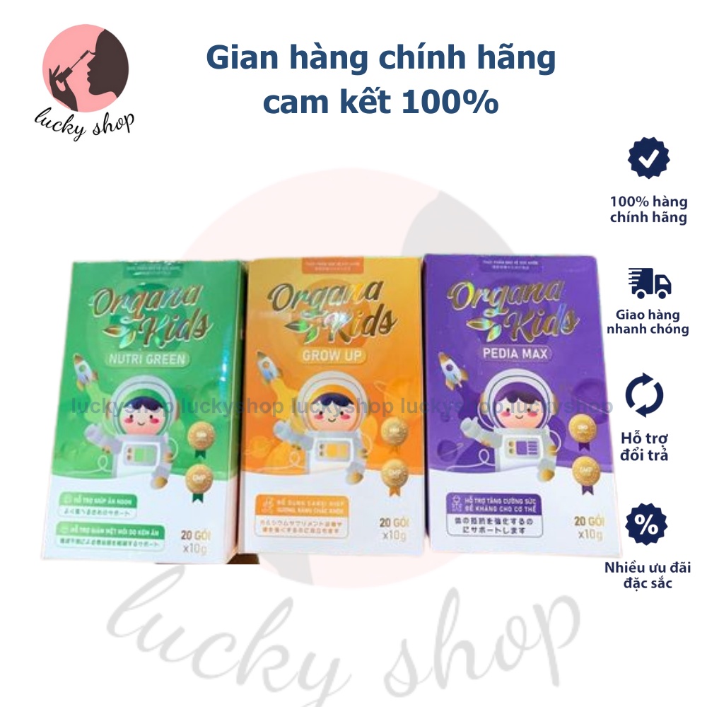 [Chính Hãng] Thạch dinh dưỡng Organa Kids LACO DÙNG THỬ 5 GÓI LẺ