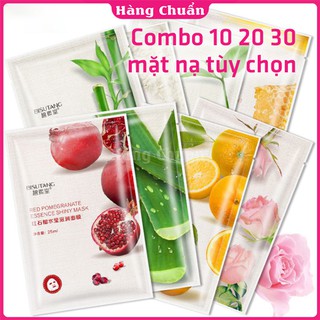 Hàng Chuẩn - Combo Mặt nạ giấy dưỡng da cấp ẩm - Mặt nạ hoa quả phục hồi da hiệu quả - Nội địa Trung