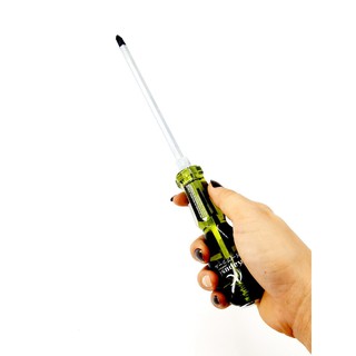 Tua vít 1 đầu kapusi 6 x 200mm xanh rêu
