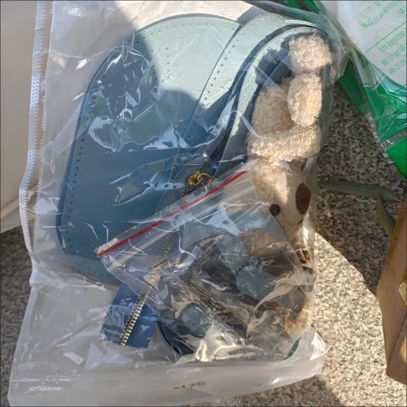 M11_Túi Balo Gấu Tự May Handmade