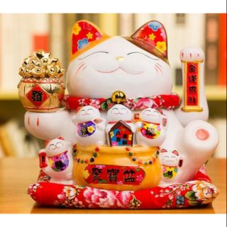 Mèo Thần tài vẫy tay 30cm .Thiên Kim vạn lượng
