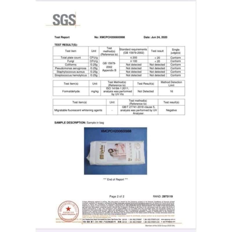 Tã/bỉm dán mijuku chính hãng 50miếng đủ size S đến L sieu thấm hút