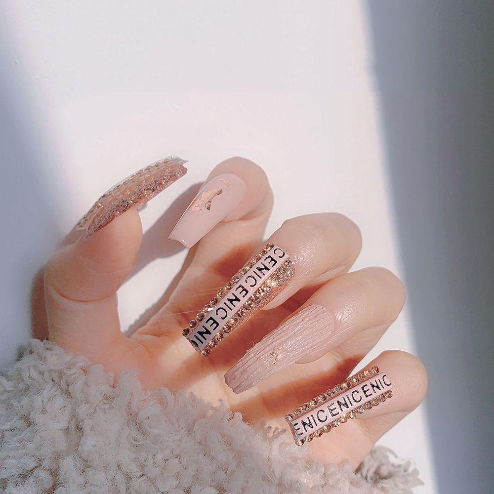 Phụ Kiện Trang Trí Móng Tay Nghệ Thuật Chất Lượng Cao|Cuộn Băng Keo Dán Trang Trí Móng Tay Lấp Lánh Phong Cách Nhật Bản DIY