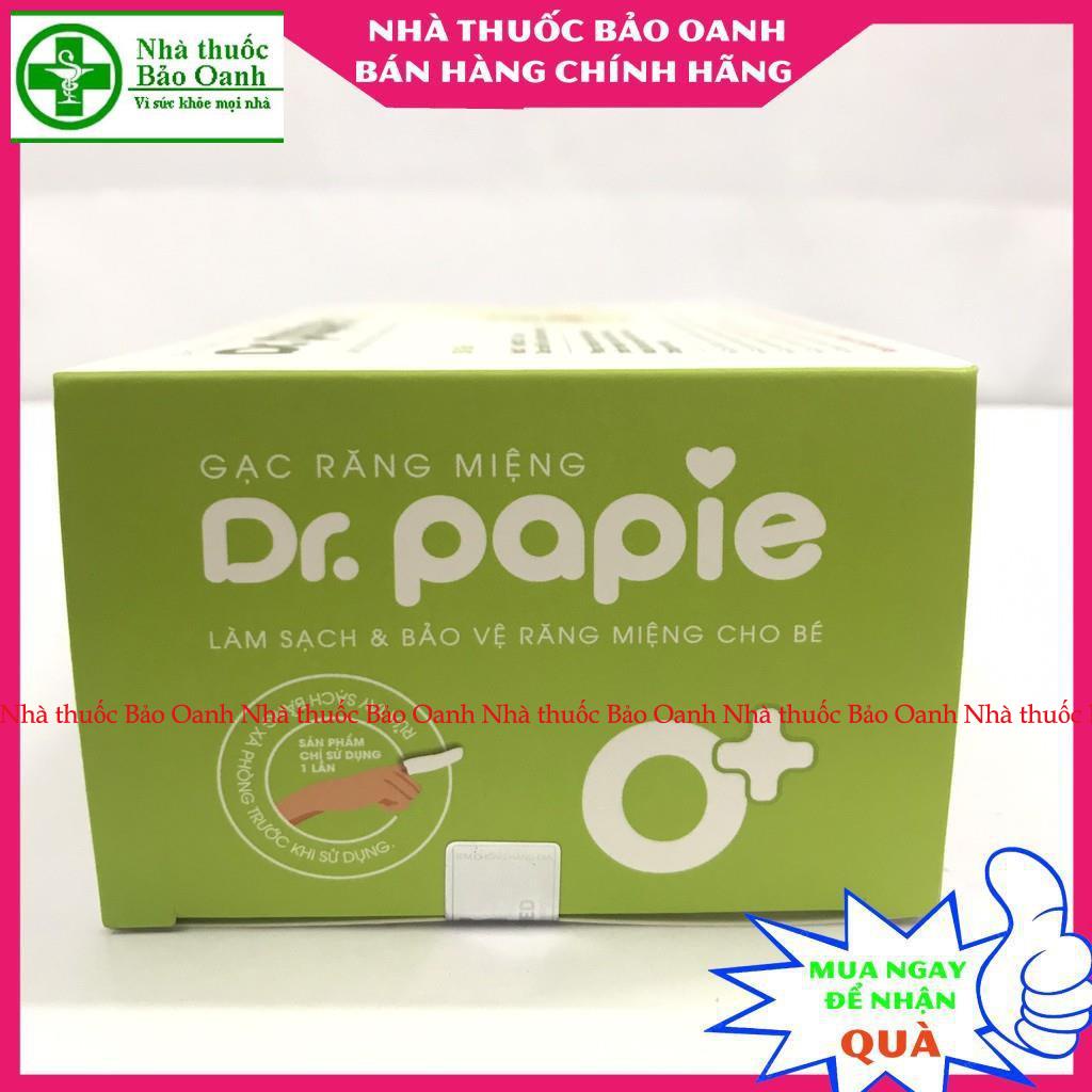 Gạc Rơ Lưỡi Cho Bé Dr.Papie - Gạc Lau Răng, Rơ Miệng Cho Bé