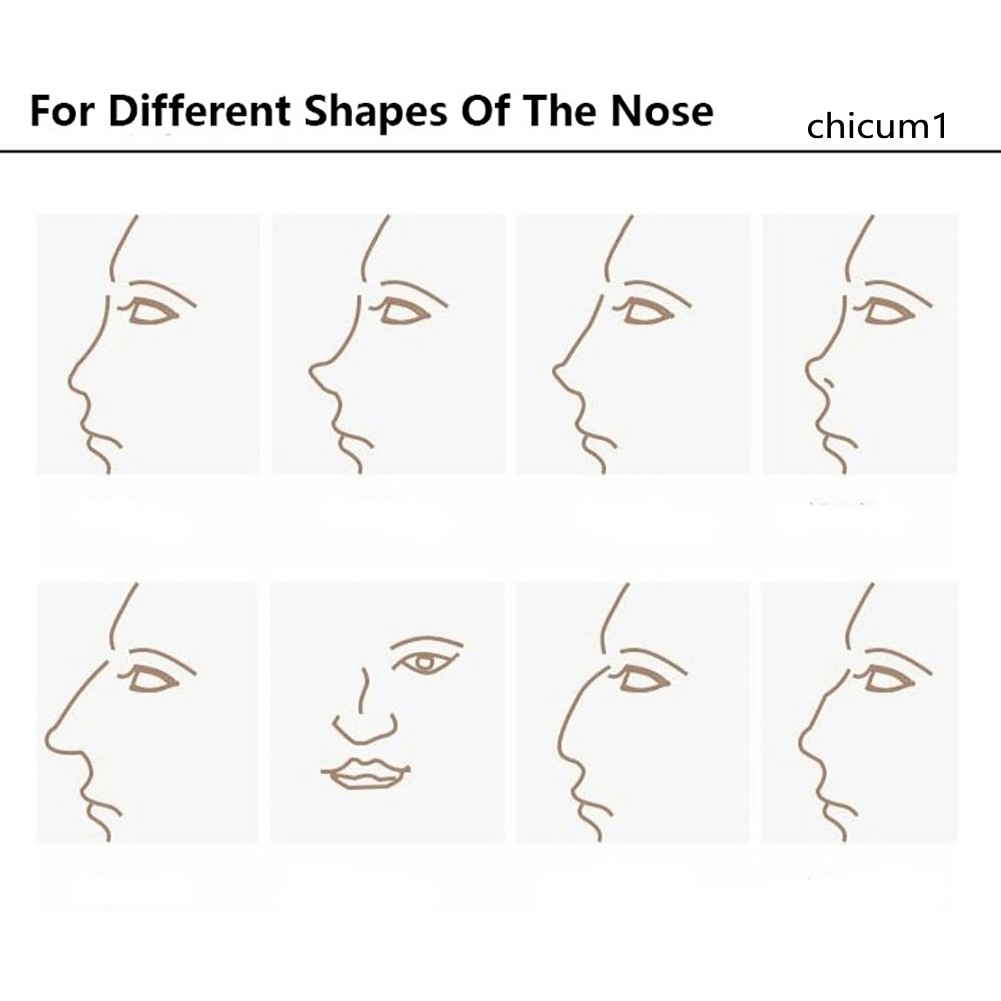 [Hàng mới về] Kẹp nâng mũi định hình dáng làm thẳng nâng cơ mặt hiệu quả an toàn