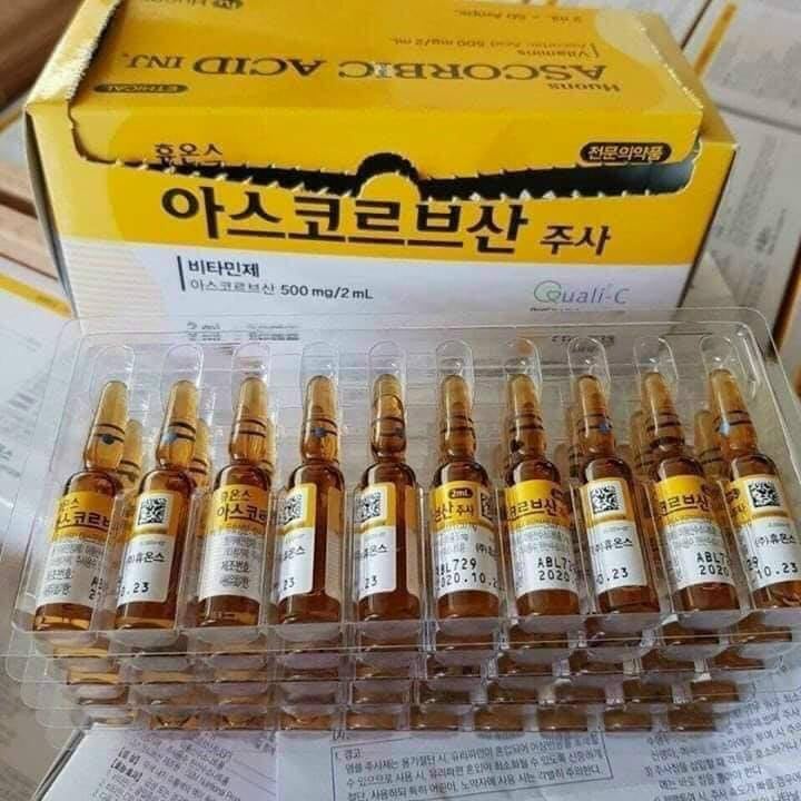 Serum vitamin C dưỡng ẩm đẹp da 1 hộp 50 chai