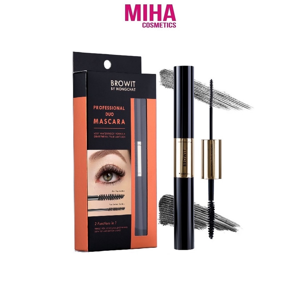 Mascara 2 Đầu Browit By Nongchat Professional Duo Professional Duo Mascara Thái Lan