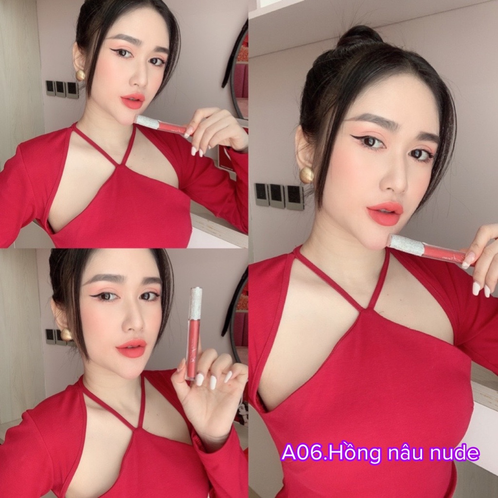 Son B.A Luxury V3 - Son Kem Hữu Cơ Siêu Lì Mềm Môi Không Chì Cao Cấp