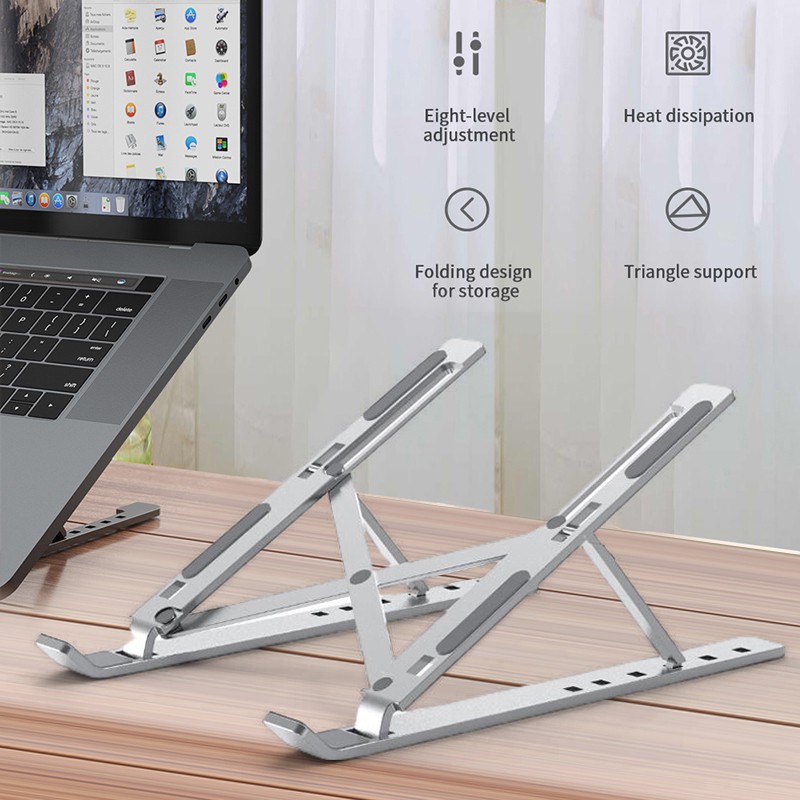 Giá Đỡ Laptop 13.3 "15.6" 14 "Bằng Nhôm Có Thể Gấp Gọn Tiện Dụng | BigBuy360 - bigbuy360.vn