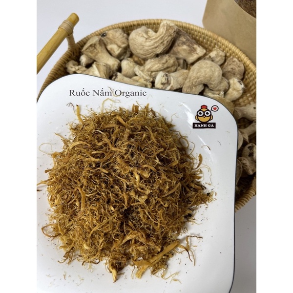 Chân nấm hương hữu cơ Phú Gia 500gr