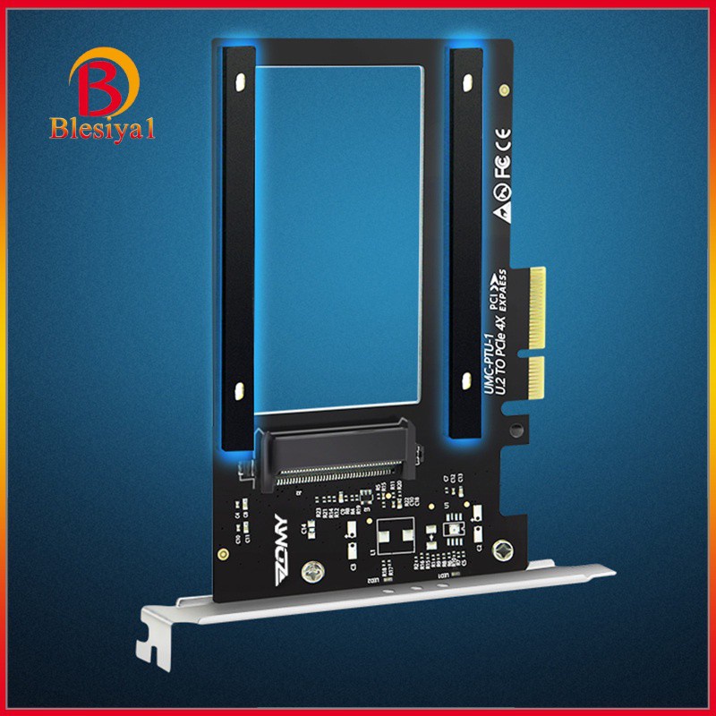 [BLESIYA1] Plastic Universal U.2 to PCIe Adapter PCI-E 3.0 for 2.5-Inch NVMe SSD Drive