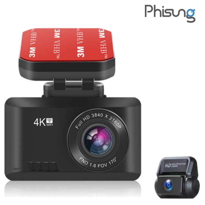 Camera hành trình ô tô G3, thương hiệu Phisung - [CHÍNH HÃNG - BẢO HÀNH 12 THÁNG]