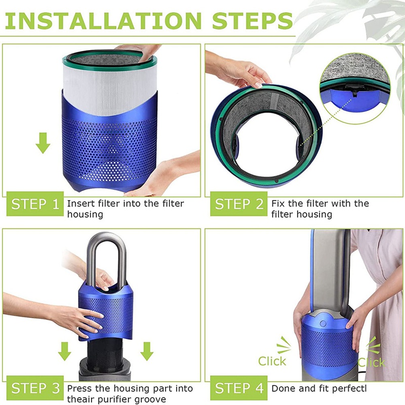 Bộ Lọc Khí Thay Thế Cho Dyson Tower Hot Cool Link TP01 TP02 TP03 AT11 BP01 Part 968126-03