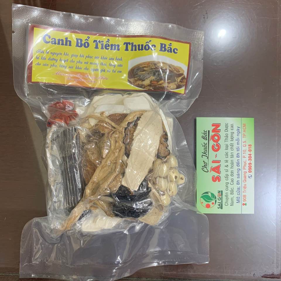 THANG BỔ TIỀM THUỐC BẮC 10 GÓI