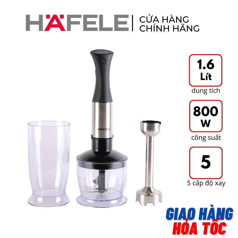 Máy xay cầm tay đa năng Hafele GS-206 / 535.43.090 800W - Hàng chính hãng