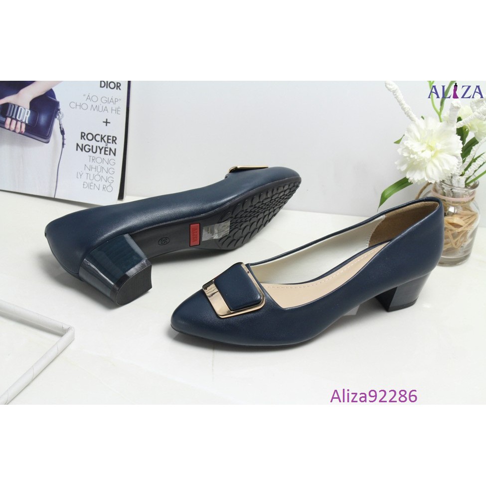 Aliza - Giày công sở phối khóa phụ kiện A92286