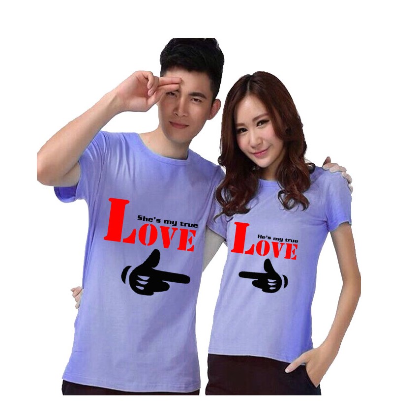 ÁO THUN ĐÔI CHỈ YÊU