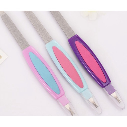 Dũa móng tay 2 mặt bằng kim loại