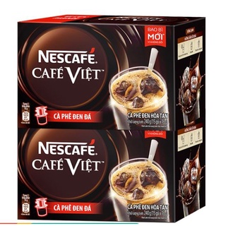 Cà phê hòa tan Nescafé café Việt đen đá