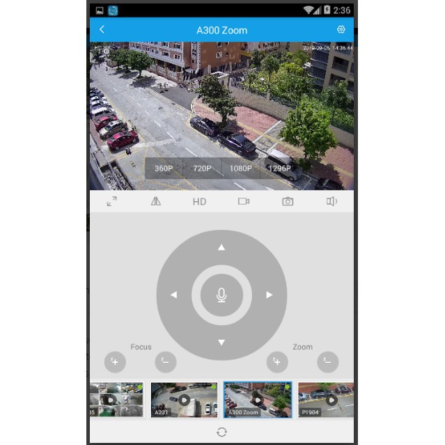 Camera IP Wifi SriHome SH028 3.0Mpx zoom quang 5x có thể cho phép bạn lựa chọn 4 camera để xem cùng lúc | BigBuy360 - bigbuy360.vn