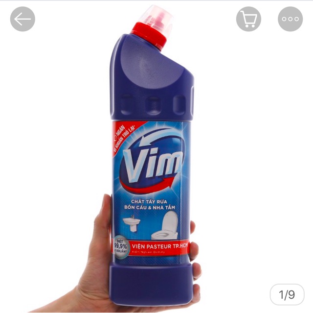 Nước tẩy bồn cầu Vim 900ml