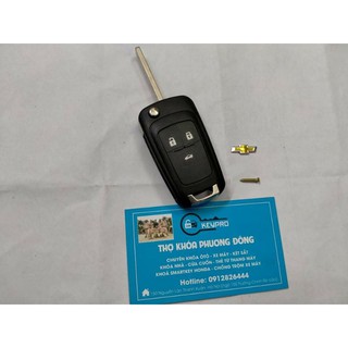 Vỏ chìa gập ô tô cruze chevrolet