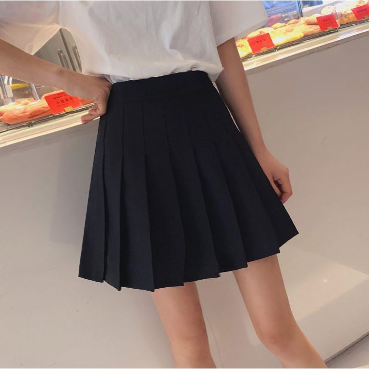 Chân Váy Xếp Ly Ngắn Màu Đen năng động giá rẻ | BigBuy360 - bigbuy360.vn