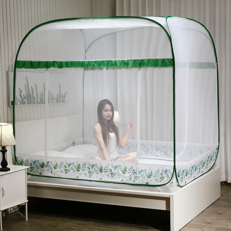 Màn Chụp Tự Bung Gấp Gọn Đỉnh Vuông Hàng XUẤT KHẨU - Bình Minh Hàng Việt Nam