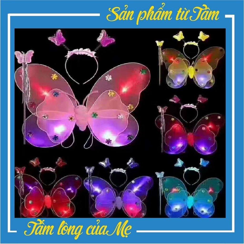 Đồ Chơi Cánh Bướm Thiên Thần Có Đèn