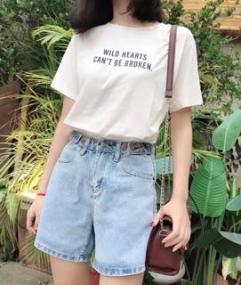 [ORDER]Quần đùi bò cạp cao( có ảnh thật )