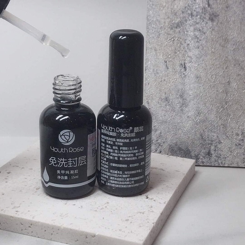 Bộ liên kết - cứng móng - bóng hoa hồng ( base top Rose)