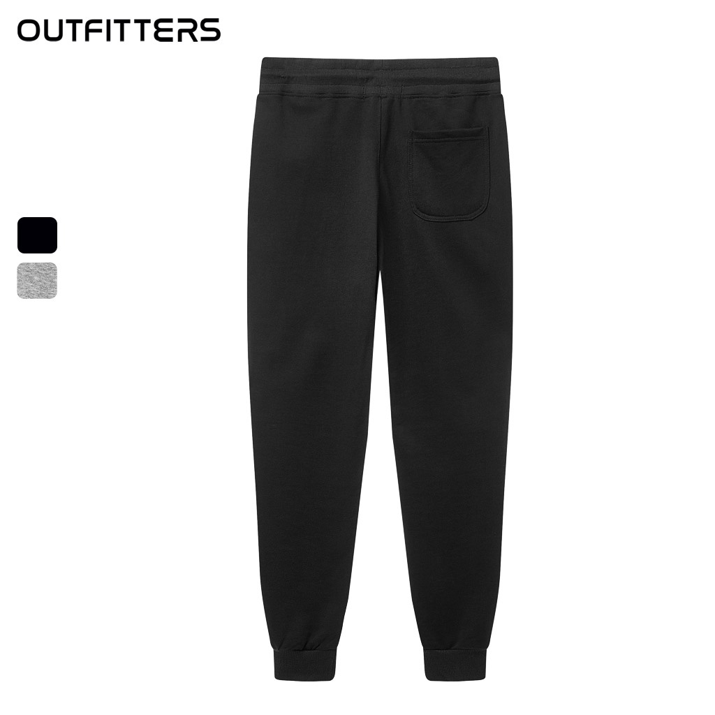 Quần Jogger Nam Nữ JOR04 [SIGNATURE FULL BOX] Outfitters Kiểu Trơn Ống Đứng Suông Thun Cotton Nỉ 4 Chiều Local Brand