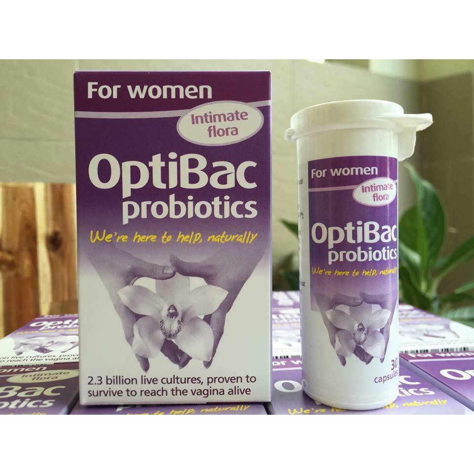 Men optibac tím 30 viên