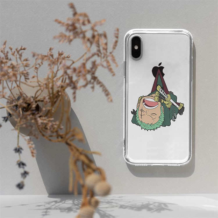 Ốp Lưng Zoro Ngủ Há Mồm One Piece cho Iphone 5 6 7 8 Plus 11 12 Pro Max X Xr TOPPOD00147