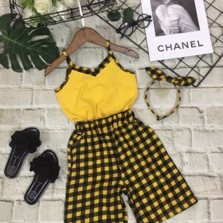 Set bộ thun cotton quần kate, kèm cài thêm xinh cho bé....,,.......,...,.........,..,...................................