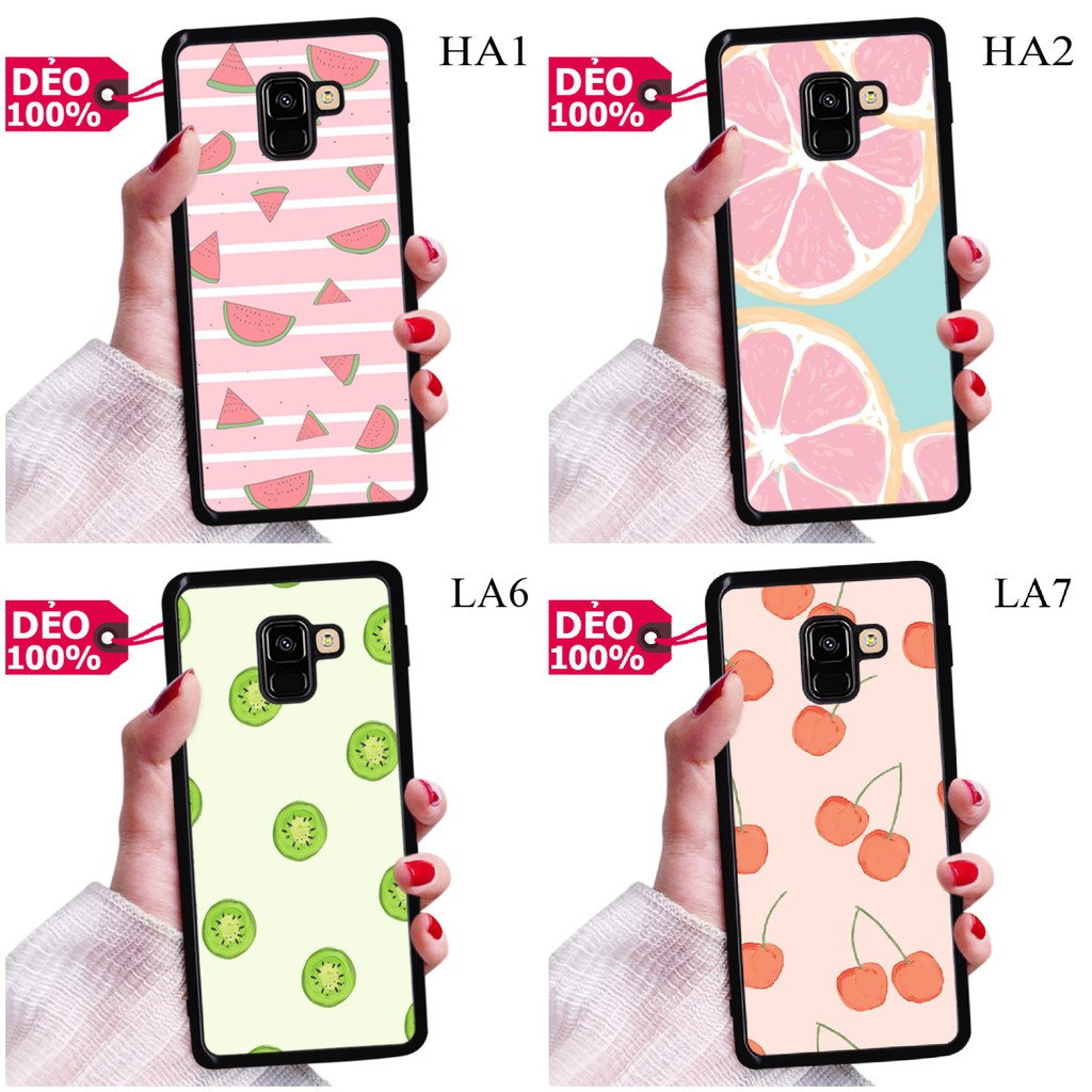 Ốp Lưng Samsung Đủ Dòng Dẻo Hoa Quả Xinh cho A7/A7 2016/A7 2017/A7 2018/A8 2016/A8Star/A8Plus/A8 201