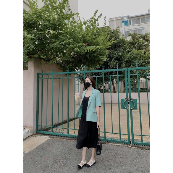 [Mã SKAMCLU7 giảm 10% tối đa 50K đơn 0Đ] SERA BLAZER - ÁO KHOÁC TAY NGẮN | BigBuy360 - bigbuy360.vn