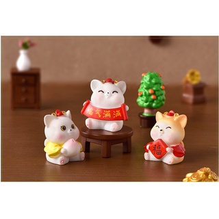Tiểu cảnh mèo thần tài mini ❤️ TERRARIUM ❤️ Mèo may mắn tài lộc
