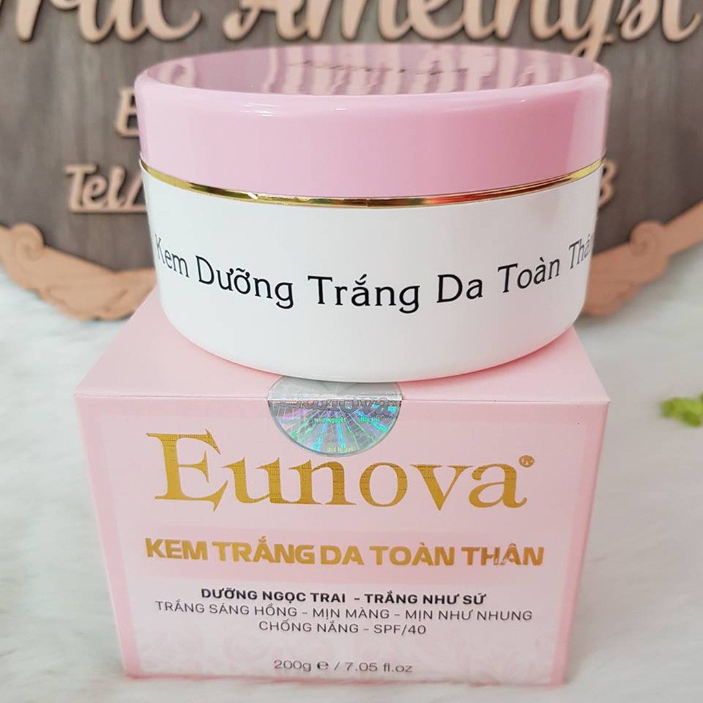 KEM DƯỠNG TRẮNG DA EUNOVA MAKE UP NGỌC TRAI TRẮNG NHƯ SỨ