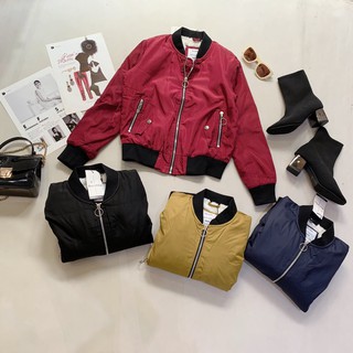 Áo bomber lót lông cừu
