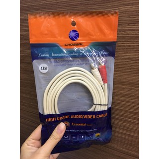 Dây AV 2 Ra 2 Đầu Hoa Sen Dài 1.8M