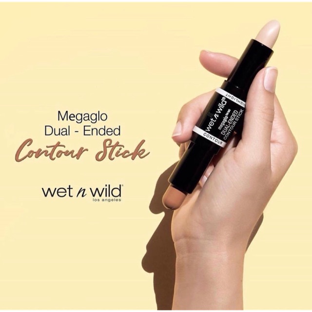 Tạo Khối &amp; Highlight 2 Đầu Wet N Wild Megaglo Dual-Ended Contour Stick (8g)