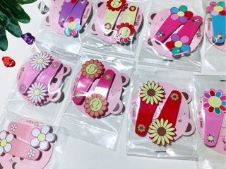 Kẹp bấm tóc đáng yêu. Set 2 cái