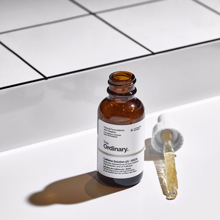 The Ordinary Bộ Giảm Bọng Mắt Và Nếp Nhăn Tinh Chất - Caffeine Solution 5% + Egcg Và Hyaluronic Acid 2% + B5 2×30ml ( Có Bán Lẻ)