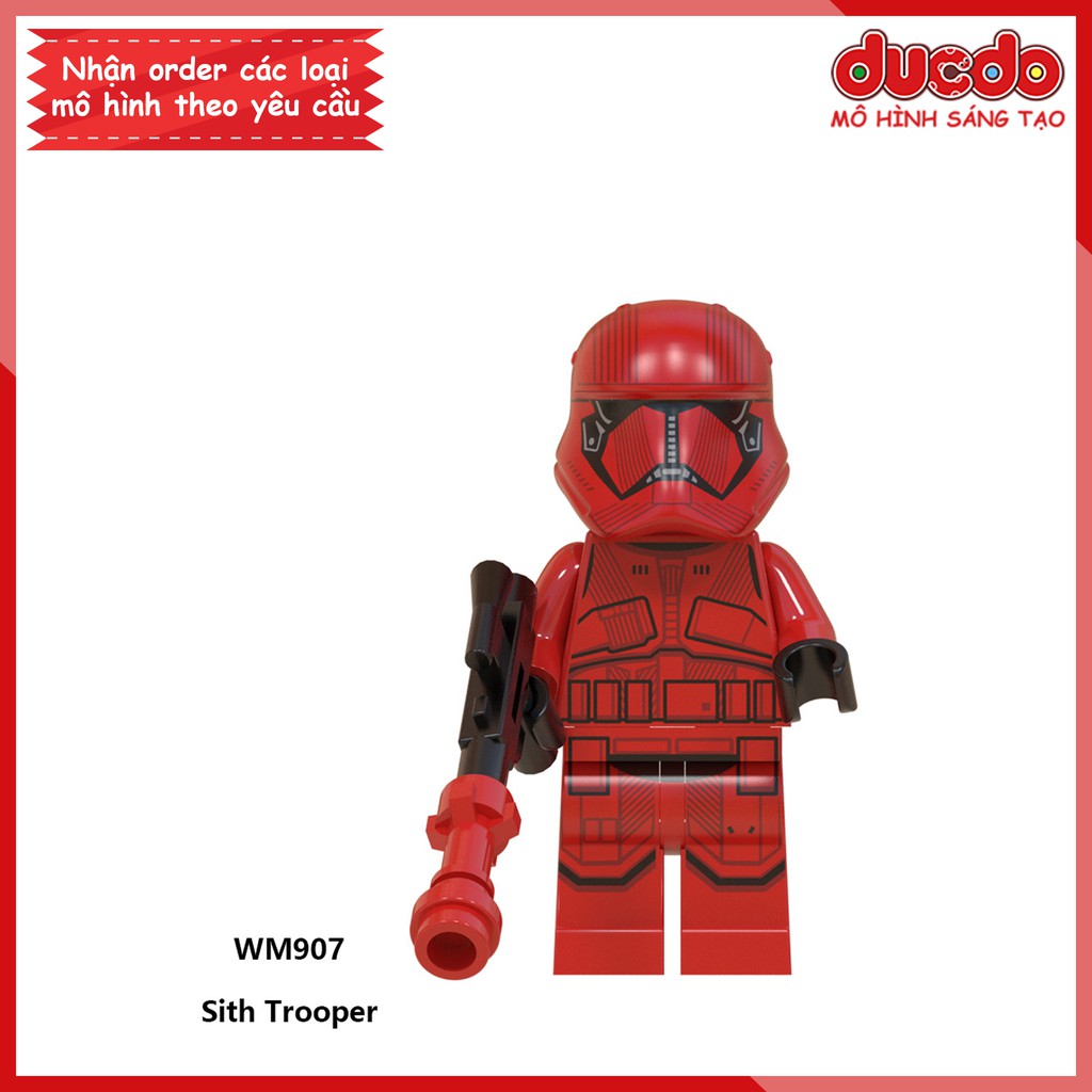 Minifigures các nhân vật trong Star Wars tuyệt đẹp - Đồ chơi Lắp ghép Xếp hình Mini Mô hình WM WM6083