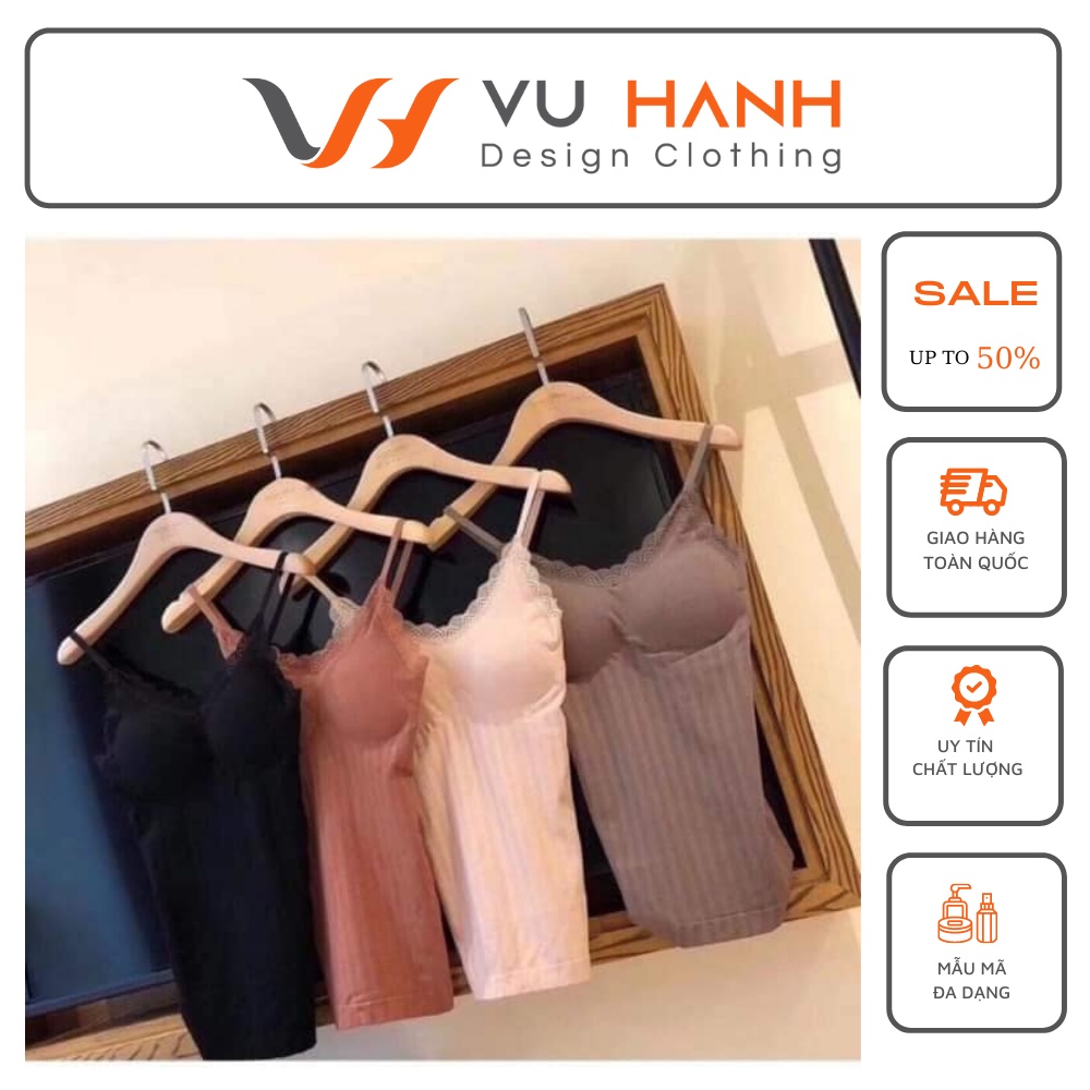 Áo Bra Dáng Dài Len Tăm Phối Viền Ren | Shop Vũ Hạnh