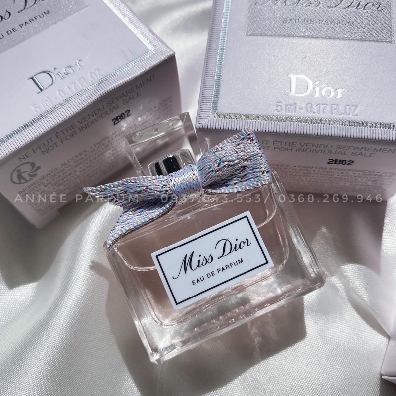 Nước hoa MissDior Edp mini 5ml bản mới 2021